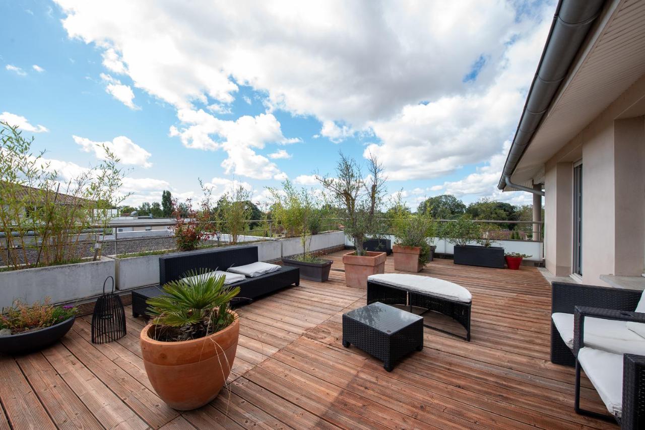 Les Terrasses - T3 Spacieux Avec Parking Gratuit Toulouse Buitenkant foto
